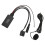 Kabelloses Bluetooth-Modul für Autoradios mit AUX-Eingang, Bluetooth-Audioadapter mit Mikrofon und Freisprechfunktion, einfache Installation, 4