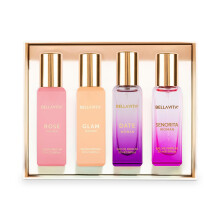 Perfume Gift Set for Women, Luxury Long Lasting Eau de Parfum 4x20ml Floral Fruity Travel Size