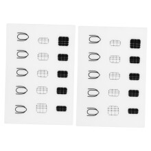 Silicone Nail Art Stamping Mat and Manicure Hand Rest Pillow for Salon Use, Easy Clean, 2pcs