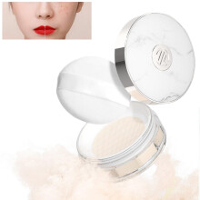 Translucent Setting Powder Waterproof Oil Control Matte Finish Blurring Pores Long Lasting Lightweight