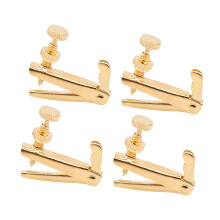 4 Stück Goldlegierung-Feinregler für 1/2-Size-Instrument, rostfrei