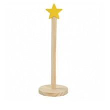 Wooden Storage Stand for Hair Accessories, Solid Wood Star Shape Organizer, Nordic Decorative Holder