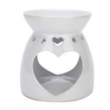 Glossy Mineral Glaze Ceramic Tealight Holder Incense Aroma Diffuser For Hotel Restaurant Office Aromatherapy Aroma Burner With Fine Texture