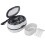 Degassing Function Ultrasonic Jewelry Cleaner Stainless Steel Tank Digital Timer Touch Controls Cleaning Solution Concentrate Multi-Purpose For Small 1