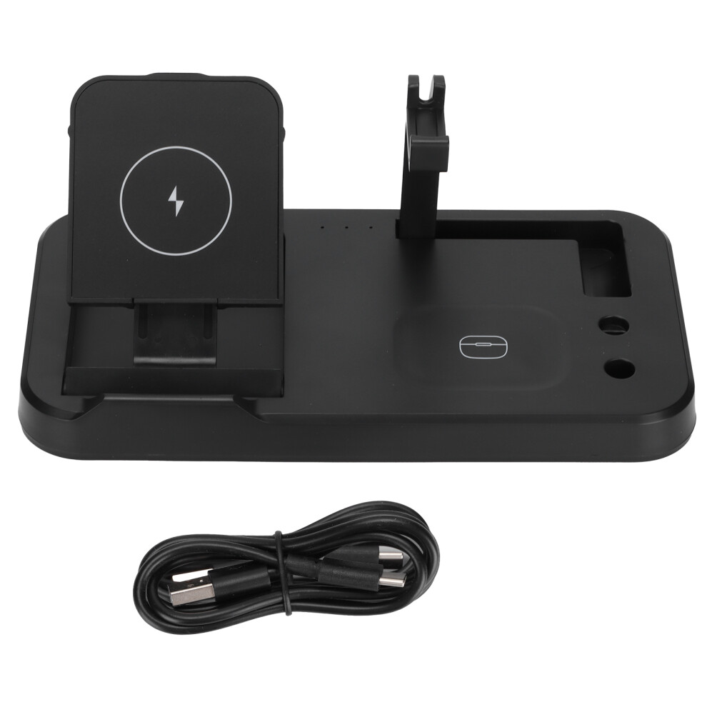 Wireless Charging Pad For Multiple Devices Foldable Travel Charger With Horizontal Vertical Charging Slip Resistant Surface Safe Charging Technology 9357860188319