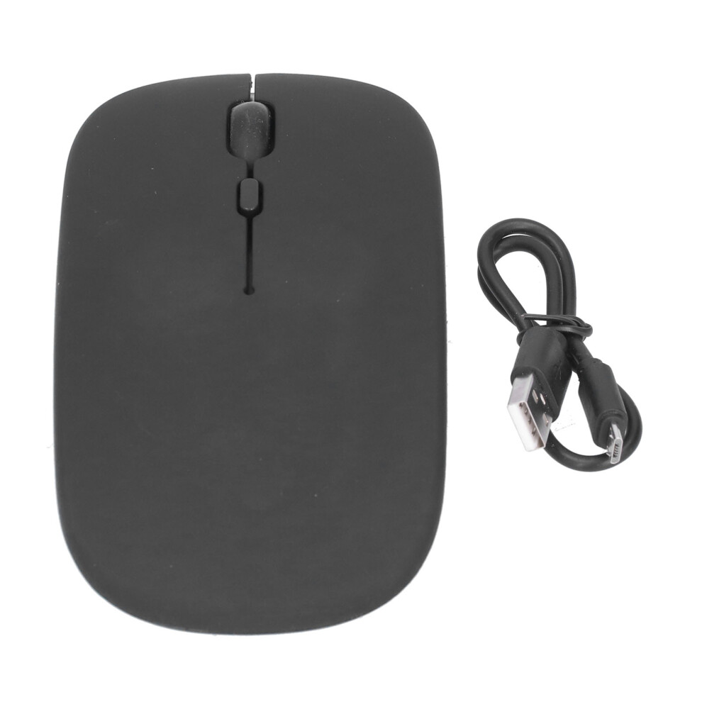 Adjustable Dpi Quiet Wireless Mouse With Automatic Sleep Mode, Rechargeable Bluetooth Mouse For Multi-Device Users Featuring Dual-Port Connectivity 9357860188418