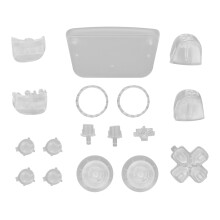 Nauwkeurig gesneden vervangende D-pad R1L1-triggers set voor PS5-controller, aangepaste vervangingsknoppen compatibel met PS5-controller, gemaakt van