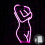 LED Neon Wall Sign - Cold Light, USB/Battery Powered 1