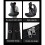 Zipper Closure Hunting Tool Canvas Protective Backpack Carrying Case 2