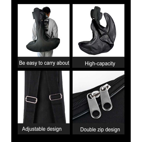 Zipper Closure Hunting Tool Canvas Protective Backpack Carrying Case 1