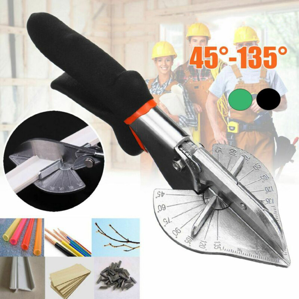 Multi-Angle Miter Cutter Shears 45-135 190X75mm Red Black 8481390115703