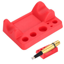 Tattoo Pen Holder Stand with Silicone Base, MultiSlot Organizer for Tool Storage and Spill Prevention