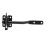 Black Carbon Steel Hasp Latch Lock Set 8