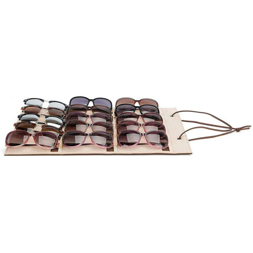 Wall-Mounted Sunglasses Organizer Pocket15Slots 2