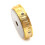 Goldenes Rundhygrometer 5cm 8