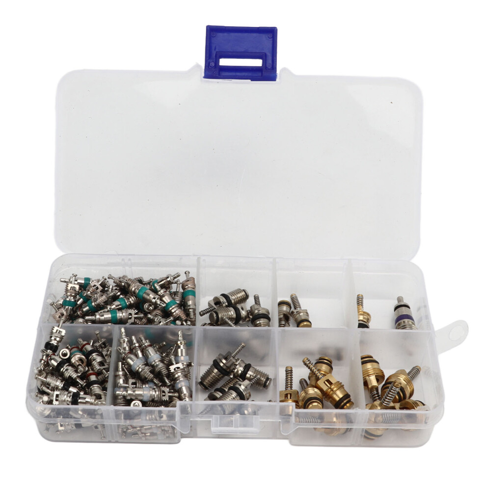 Universal Application Waterproof Refrigeration Valve Core Leak Replacement Corrosion Resistance Oil Resistance Car Air Conditioner Valve Core Impact 9357860190725