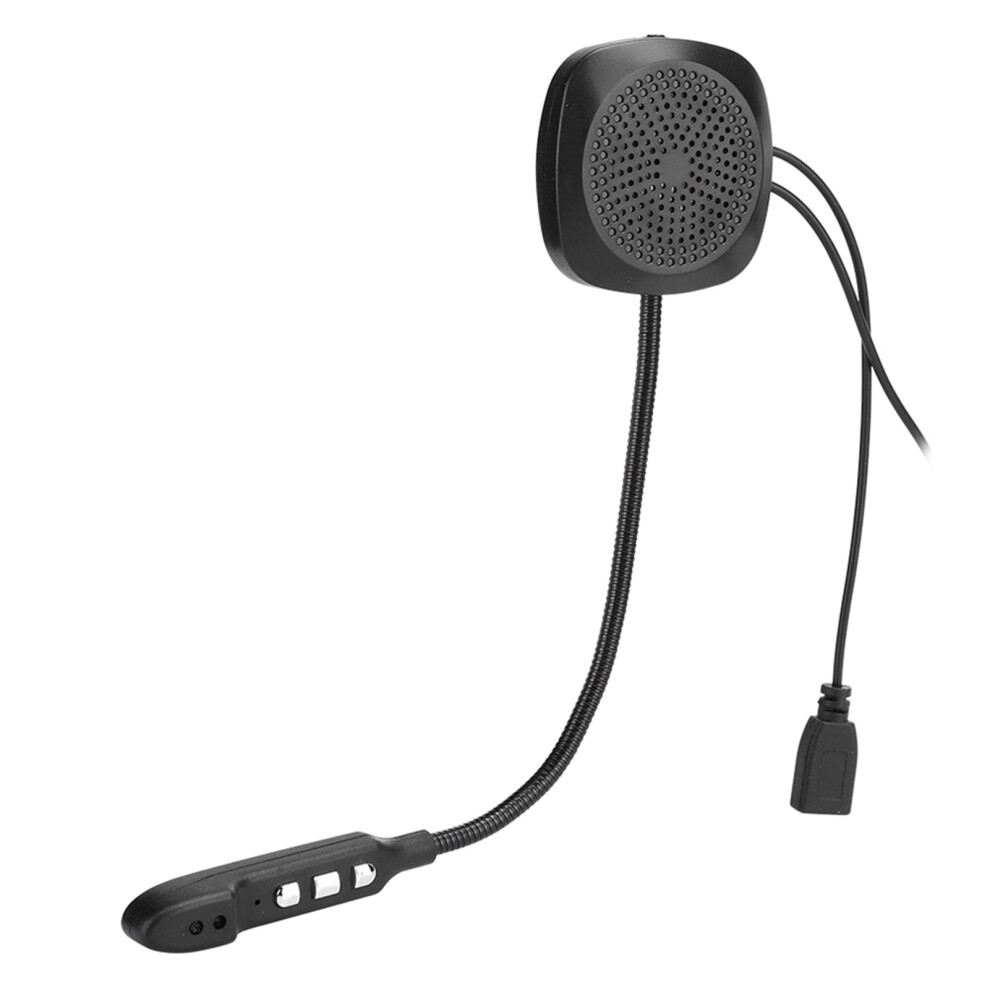 Bluetooth 5.0 Motorcycle Helmet Headset 24Î© Stereo Headphone Black 9421392449986