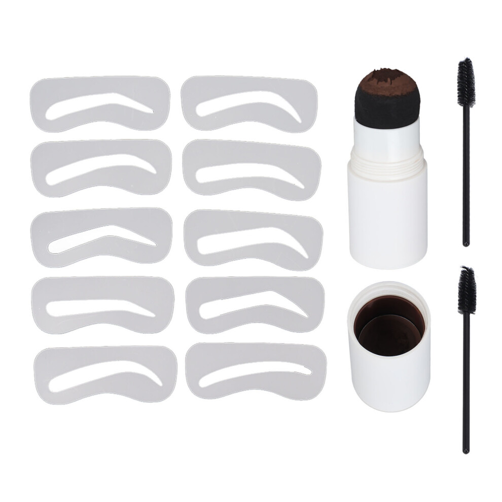 Adjustable Eyebrow Shape Eyebrow Stamp Stencil Kit Natural Ingredients, Long Lasting Waterproof Smudge Proof Reusable Eyebrow Stencils Easy To Use