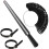 4Pcs Black Plastic Ring Sizer Tool Set High Accuracy Jewelry Gauge 2