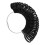 4Pcs Black Plastic Ring Sizer Tool Set High Accuracy Jewelry Gauge 6