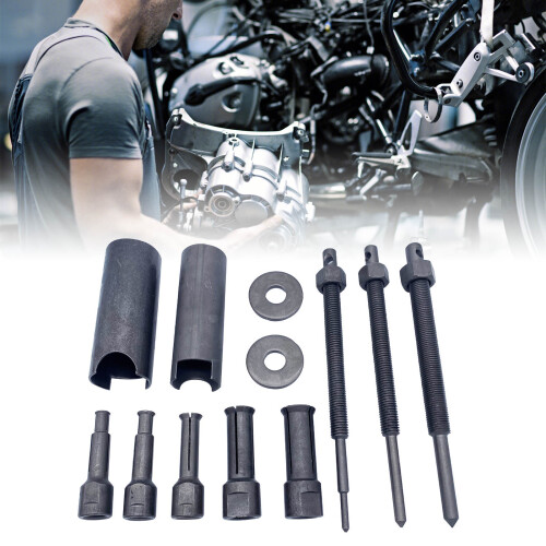 Versatile Bearing Puller Tool Kit For Generator And Machine Bearings Strong Rust Resistant Steel Construction With Multiple Application Uses 2