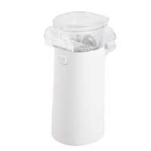 Tragbarer Ultraschall-Nebulizer für Kinder und Erwachsene, 0,5-12 ml, Weiß, 66x96x41 mm