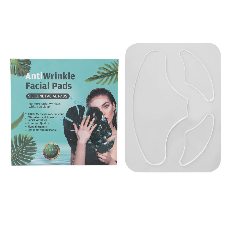 Medical Grade Anti Aging Patches Reusable Silicone Wrinkle Prevention Solution That Boosts Collagen Production And Smooths Fine Lines, Non Invasive