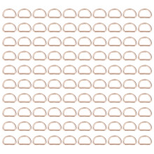 Not Welded Metal D Rings For Belts, Rust Proof Extra Thick D Ring Hardware For Sewing Dog Collars And Luggage Straps, Sturdy Iron Ring With Glossy