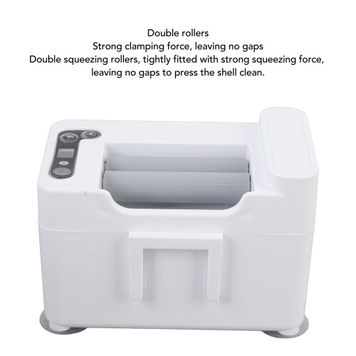 Smart Wall-Mounted Automatic Toothpaste Dispenser, 3-Level Touchless, White 2