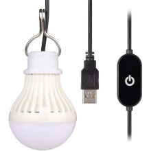Bolgán Campála LED Solas Éigeandála USB 5V120