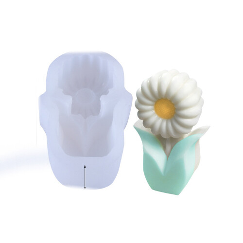 3D silikonblomstform for gjør-det-selv-håndverk