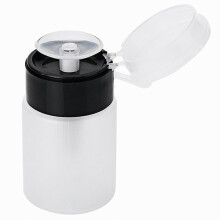 Nail Art Liquid Dispenser Bottle for Gel Polish Remover, Refillable Acetone Pump Container