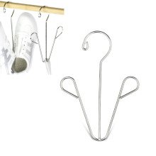 Shoe Drying Rack Double Hook Stainless Steel