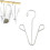 Shoe Drying Rack Double Hook Stainless Steel 3