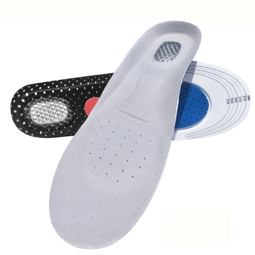 EVA Silicone Sport Insoles for Men, Cuttable Fit