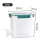 3.5L Green Cold Water Kettle with Faucet 1