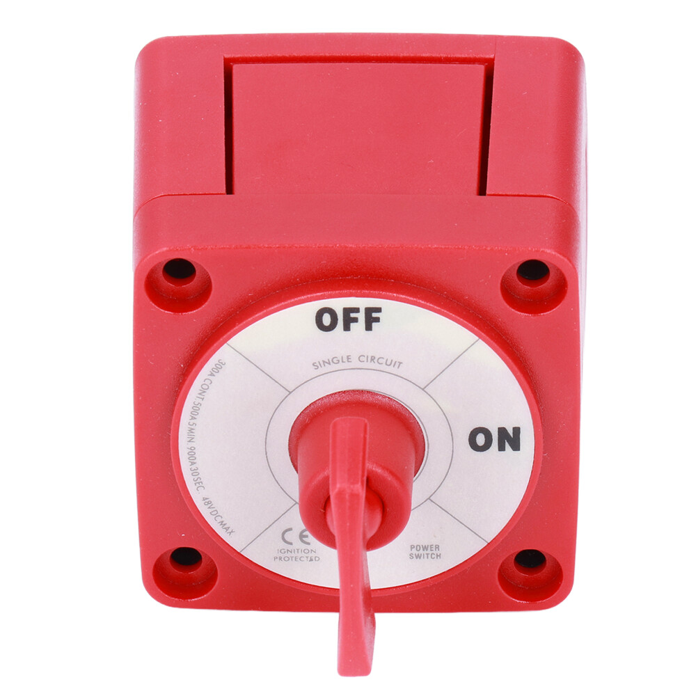 Easy To Use Battery Disconnect Switch With300a Capacity, Versatile Compatibility And Leak Protection For Marine Automotive Applications, Ip66 9049227030859