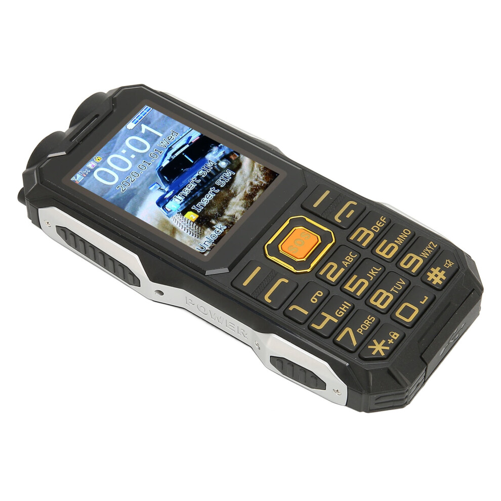 Unlocked 2G Senior Phone 16800Mah Big Button 2.4In Black 6911390138409