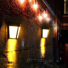 6LED Solar Sensor Wall Light