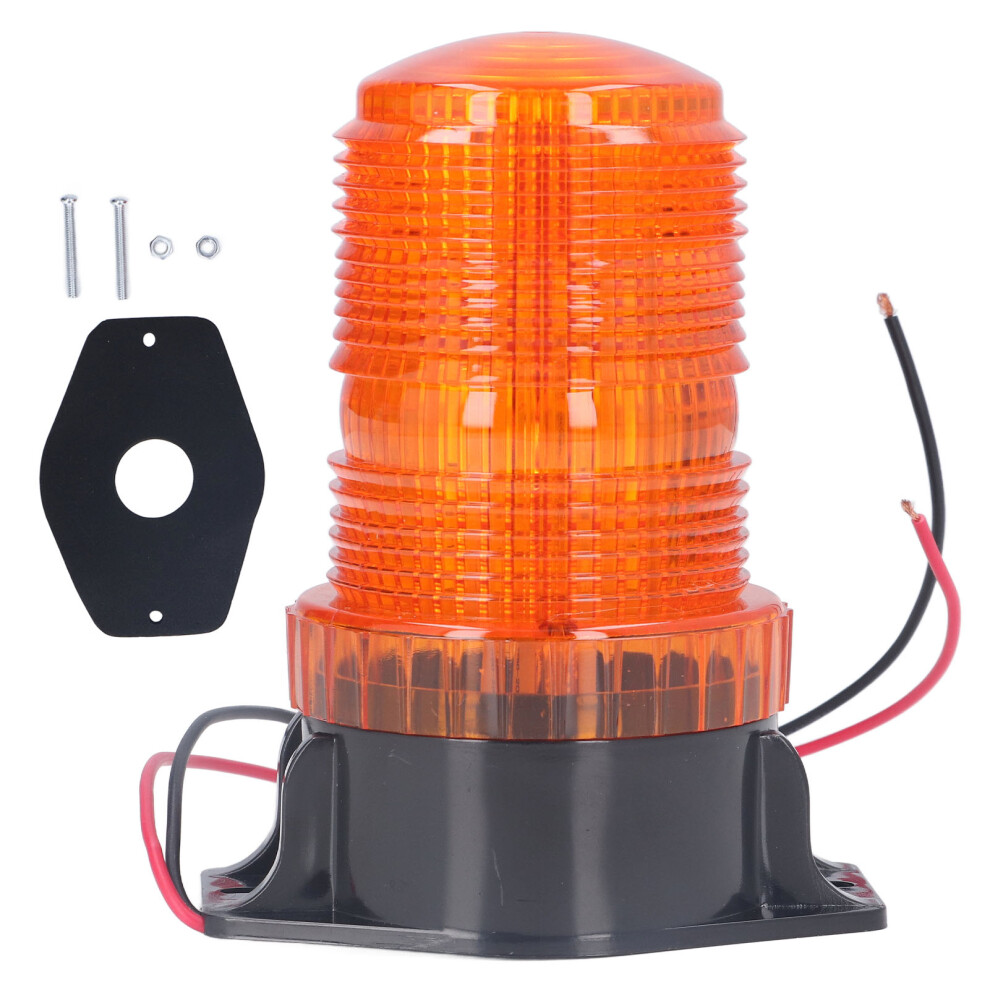 Flashing Strobe Beacon Led Warning Light360degrees Coverage High Brightness Leds Clearer Vision Improved Driving Safety For Electric Amber 9357860189729