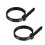 4Pcs Black Plastic Ring Sizer Tool Set High Accuracy Jewelry Gauge 8