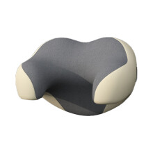 Cuscino poggiatesta per auto in memory foam, ergonomico per alleviare il dolore al collo, in tessuto traspirante, con fodera rimovibile, leggero e
