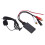 Μονάδα προσαρμογέα AUX Bluetooth2RCA για στερεοφωνικά αυτοκινήτου, υλικό ABS υψηλής 1