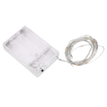 AA Battery Holder With Switch Compatible With LED String Lights, Great For Electronics Projects And Custom Lighting Setups With On Off Control
