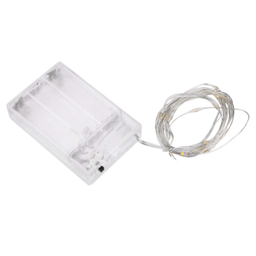 AA Battery Holder With Switch Compatible With LED String Lights, Great For Electronics Projects And Custom Lighting Setups With On Off Control