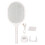 Mata-mosquitos elétrico com luz UV e rede de 3 camadas 1