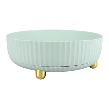 Light Green Rotable Storage Tray 11.02x3.94x3.15in