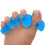 Silicone Toe Separators S Reusable Soft Flexible Spacers Vibrant Blue for Pedicure 4