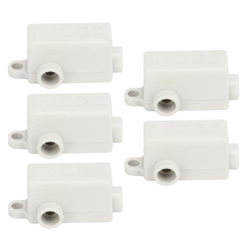 5pcs Quick Terminal Blocks T Type Copper Joint 60A 0.5-6mm² 1