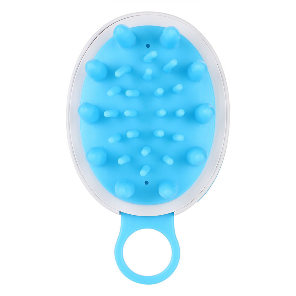 Soothing Massage Bath Brush, Pet Grooming Style Scalp Massager with Seamless Structure for Hygiene and Durability